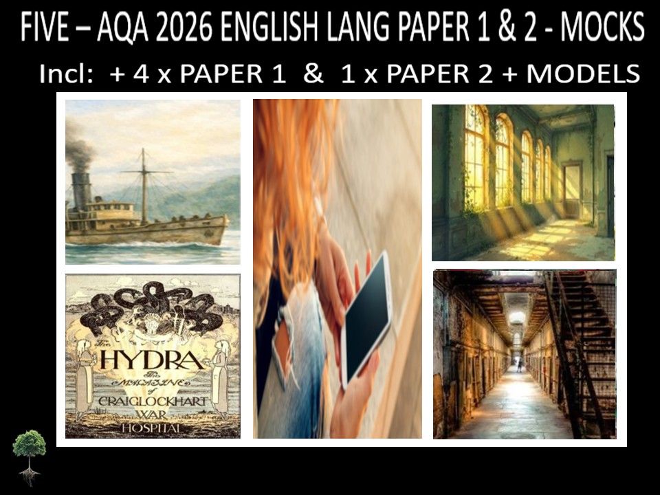FIVE - AQA PAPER 1 & 2 | 2026 FULL MOCKS | MODELS
