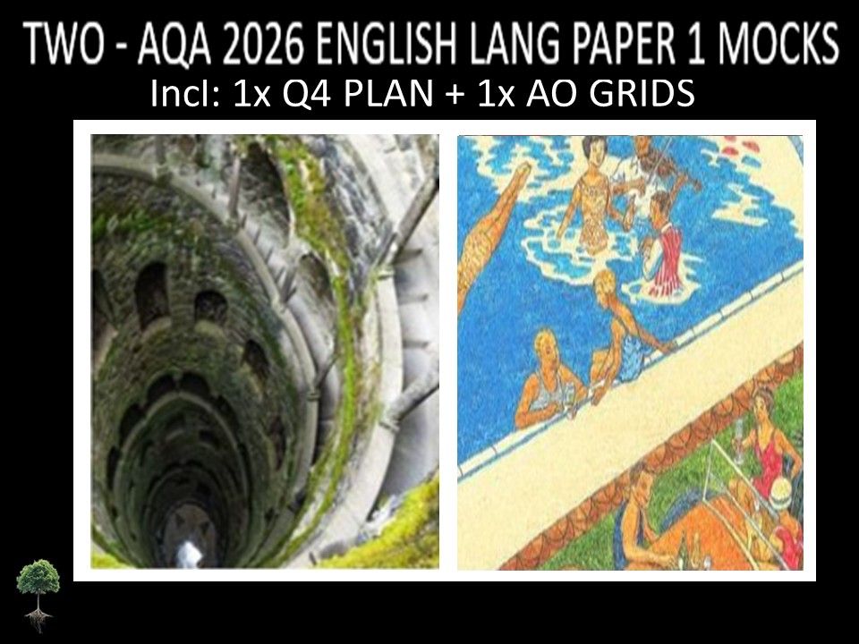 TWO - AQA PAPER 1 | 2026 FULL MOCKS | Q4 PLAN | AO GRIDS