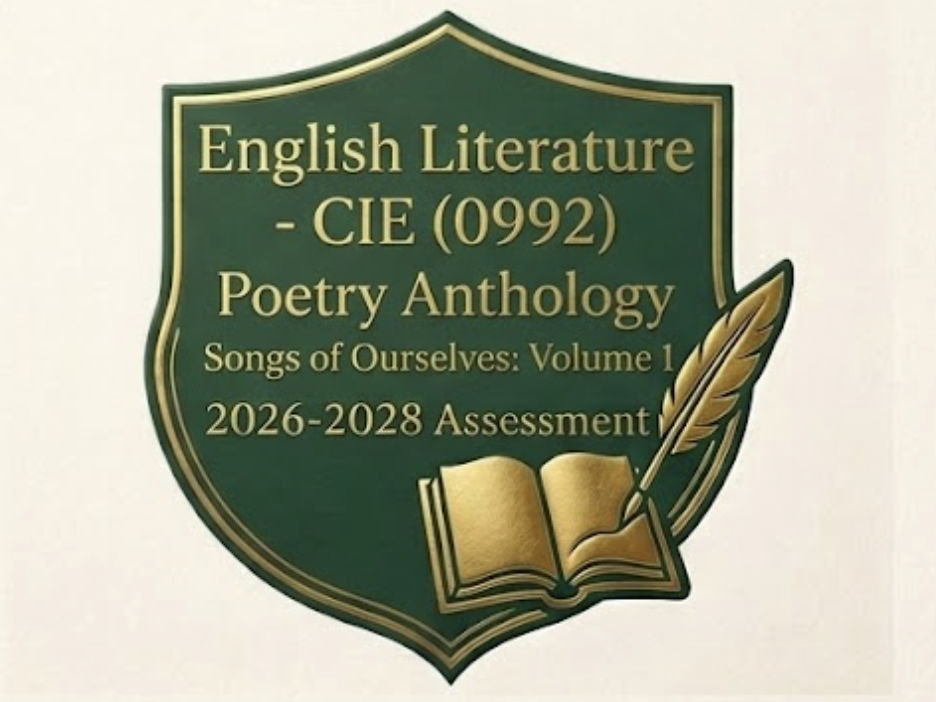 'Before the Sun' — IGCSE Literature Worksheet | Cambridge 0992 | Songs of Ourselves Vol. 1