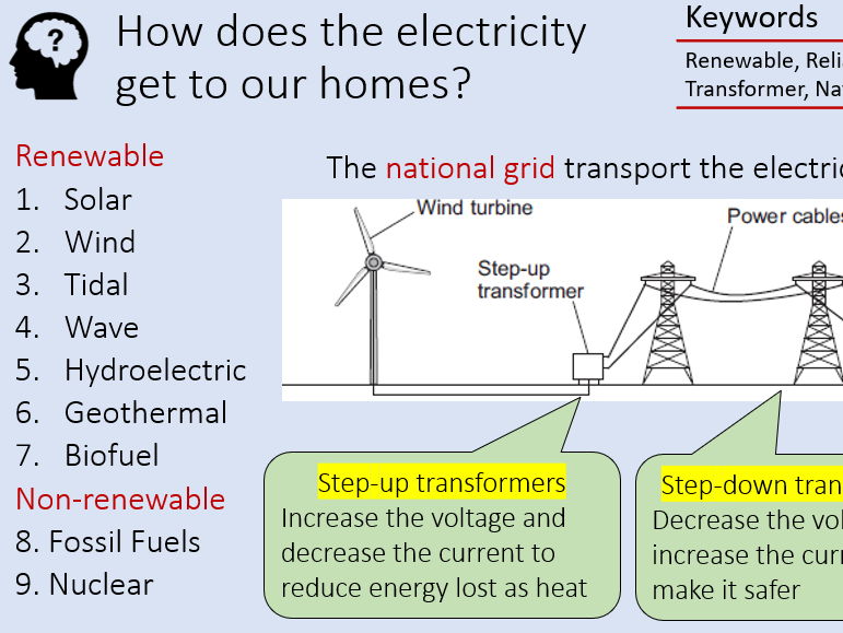Energy Resources and Specific Heat Capacity Required Practical - AQA Combined Science Physics Paper