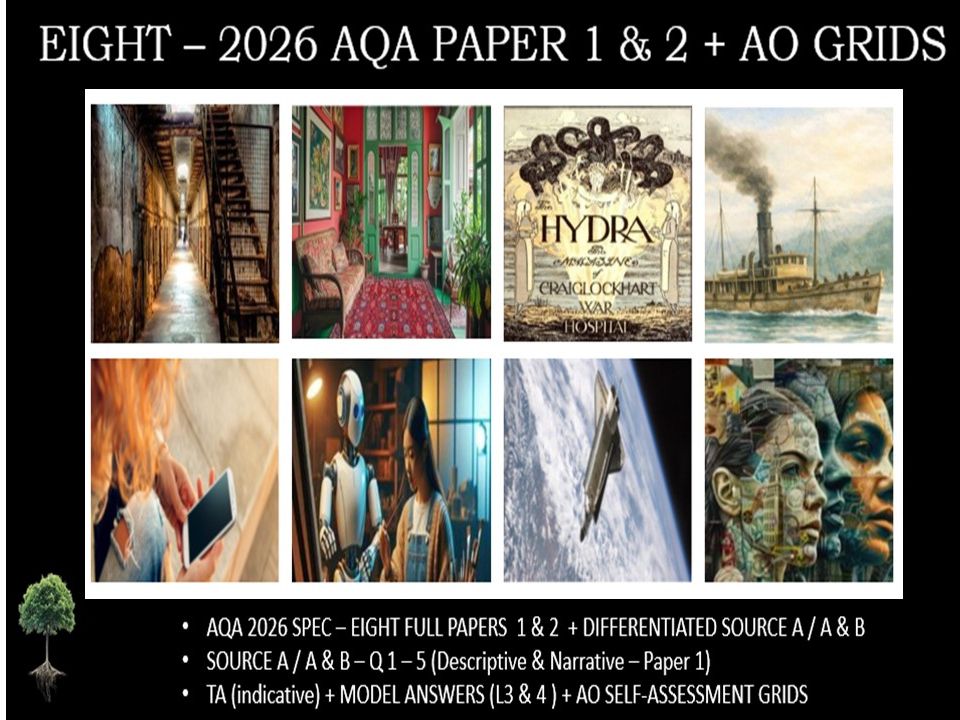 EIGHT - NEW PAPER 1 & 2 | 2026 FULL MOCK | + AO GRIDS