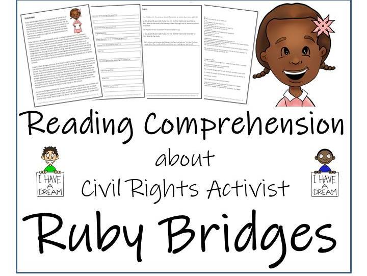 Ruby Bridges Reading Comprehension by Irvine109 Teaching Resources