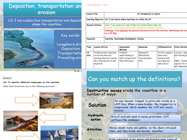 Ks3 coasts homework 06 picture