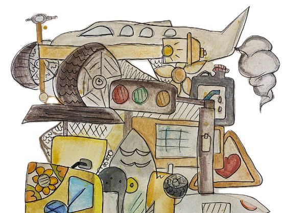 Juxtaposition and Enumeration in Art | Transport Theme | Art & Design PowerPoint Lesson