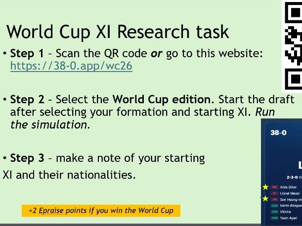 World Cup Geography Research