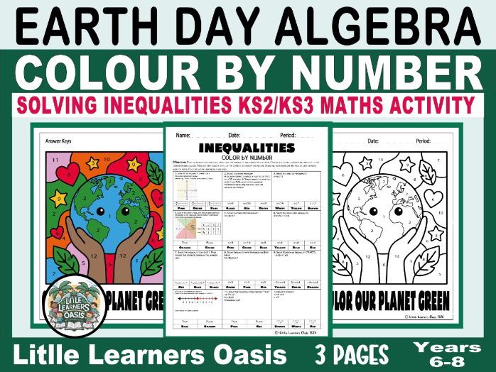 Inequalities Worksheets | Solving & Graphing