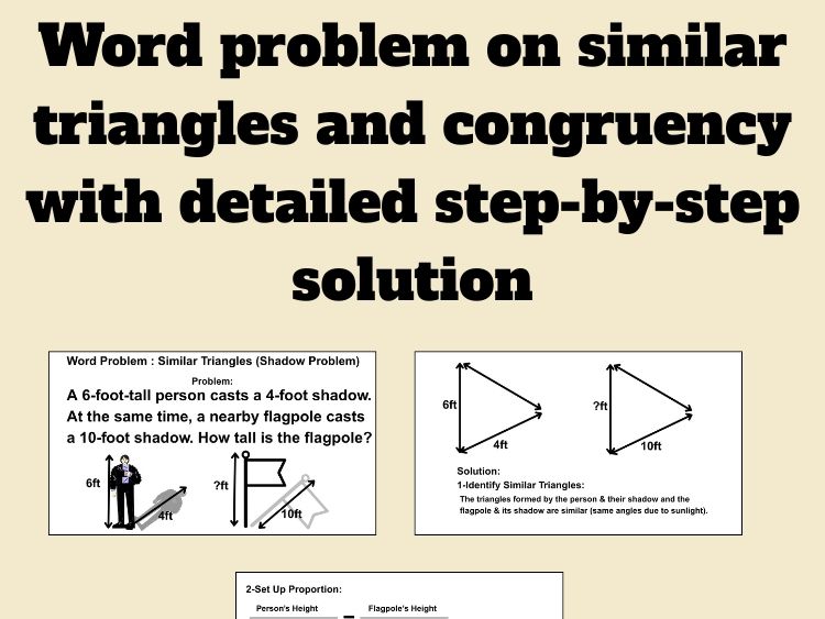 similar triangles word problem worksheet Geometry Curriculum - Unit 6 bts