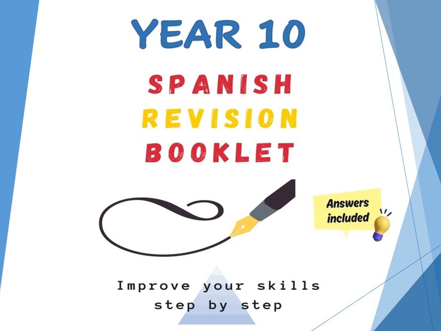 Spanish Year 10 Grammar Revision Booklet
