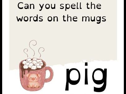 Phonics mugs