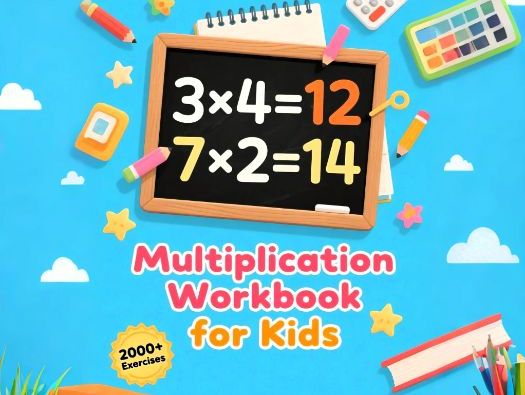 Multiplication Workbook For Kids
