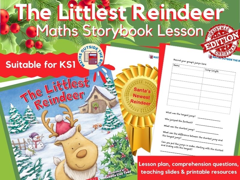 The Littlest Reindeer - Maths Storybook Lesson (KS1)