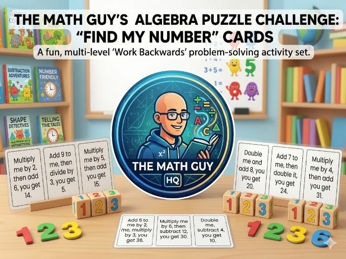 Missing Number Riddles Cards (Year 5/6)