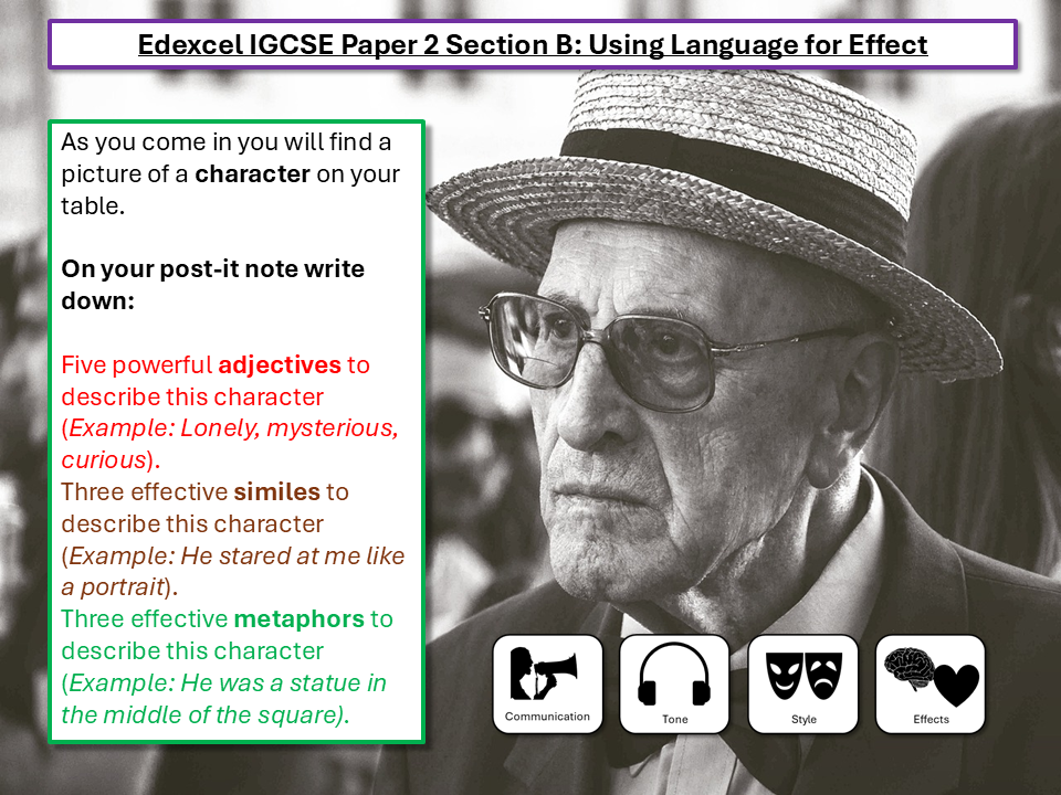 Edexcel IGCSE English Language Imaginative Writing