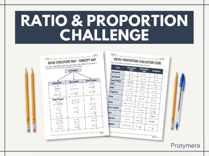 Ratio & Proportion Puzzle Challenge: Reasoning, Problem Solving & Application | Math Practice