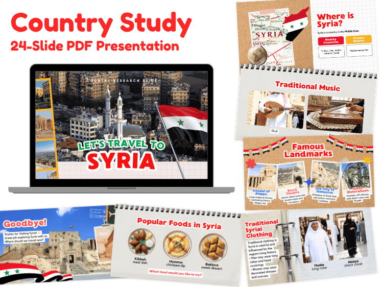 Syria Country Study Presentation | Geography, Culture & Landmarks