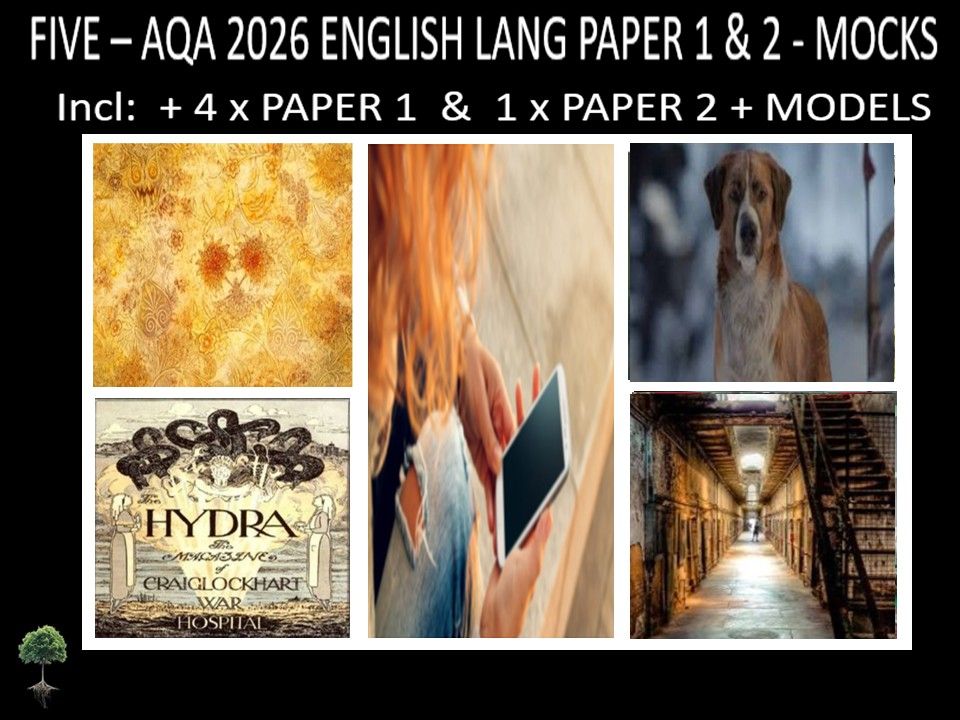 FIVE - AQA PAPER 1 & 2 | 2026 FULL MOCKS | MODELS