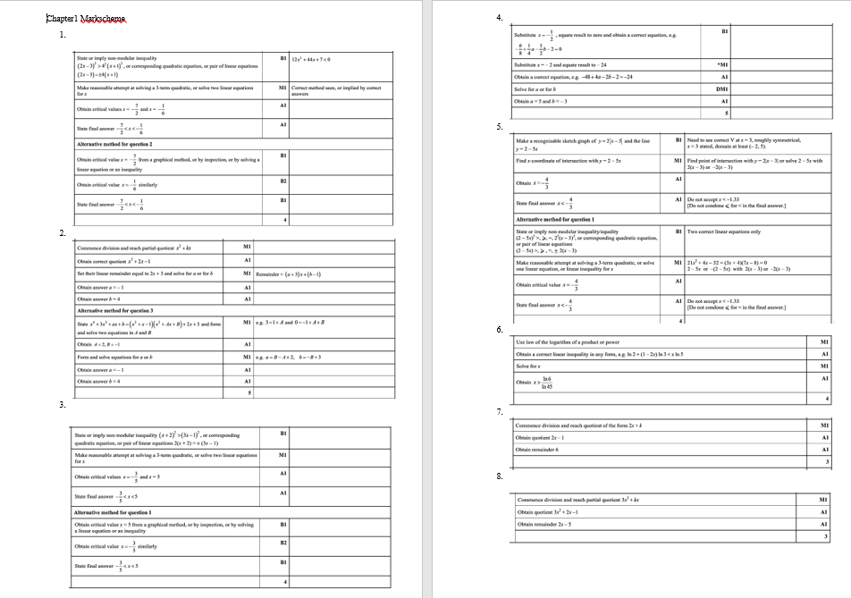 Cambridge International AS & A Level Mathematics (9709) Topic question ...