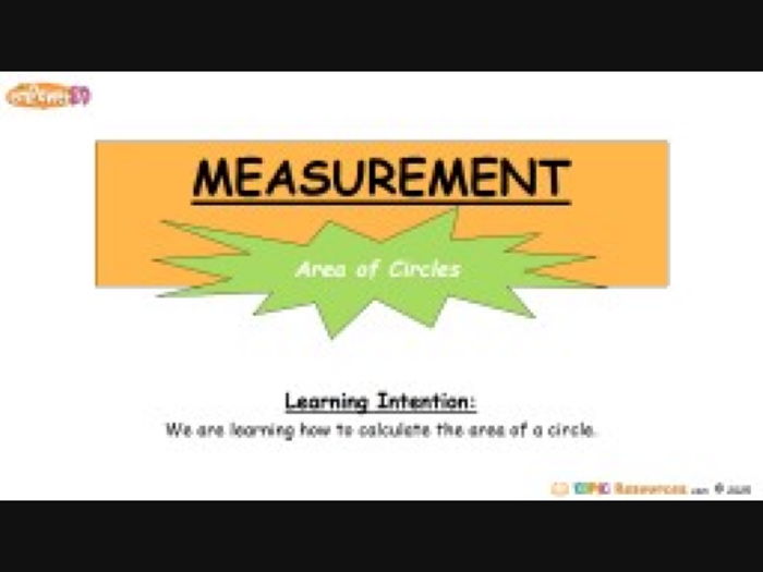 Area of Circles: Differentiated + Editable PPT + Codebreaker L2