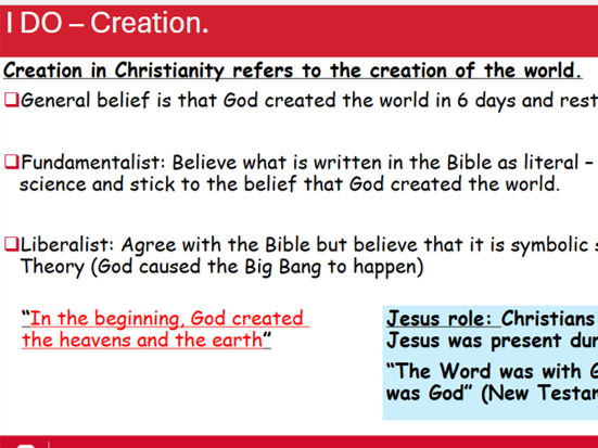 GCSE Islam and Christianity revision AQA