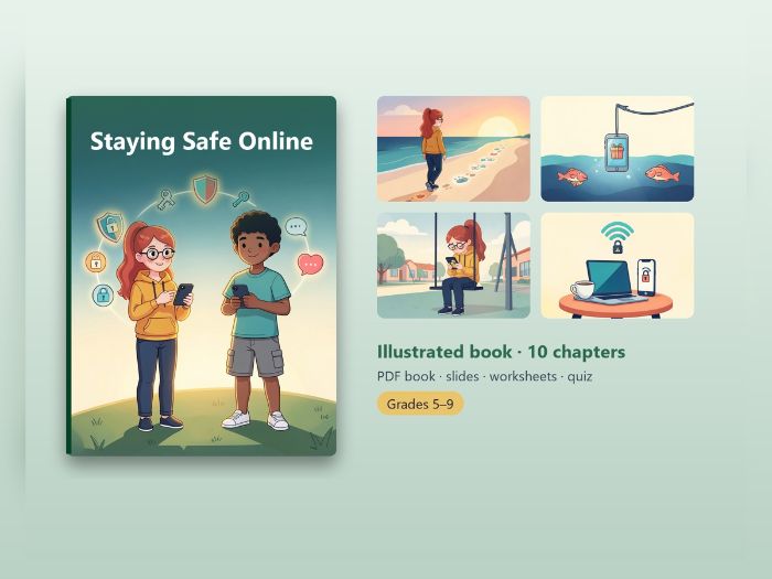 Staying Safe Online – 10-Chapter E-Safety Unit (KS2/KS3)
