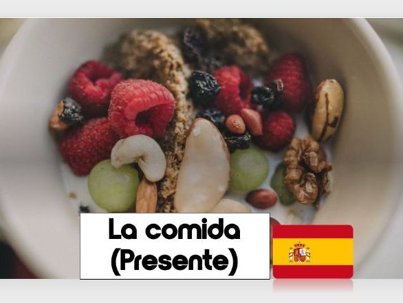 Year 9 unit 5 - GCSE SPANISH : La nourriture (Present tense) PART 1