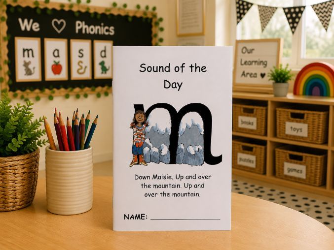 Sound of the day - RWI set 1 sound booklet (not including special friends)