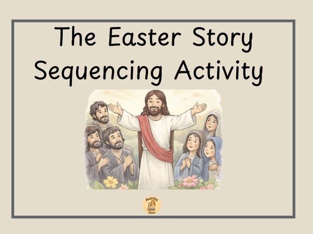 EYFS/KS1 The Easter Story Sequencing Activity