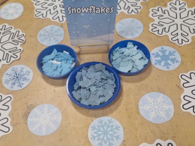 Snowflake collage