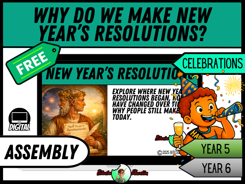 Why Do We Make New Year’s Resolutions? | Assembly Presentation | Year 5/6