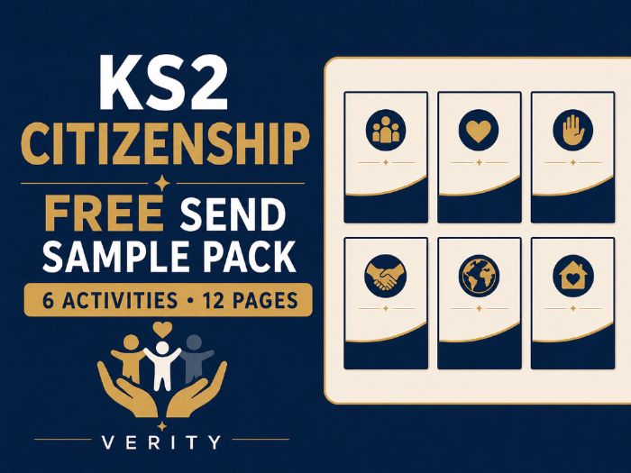 FREE KS2 Citizenship SEND Sample Pack - 6 Accessible Activities