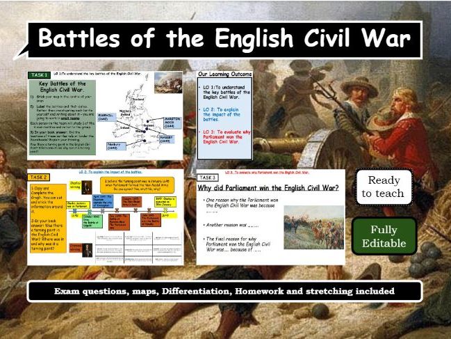 Battles of the English Civil War