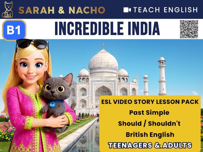 Incredible India | B1 ESL English Video Lesson