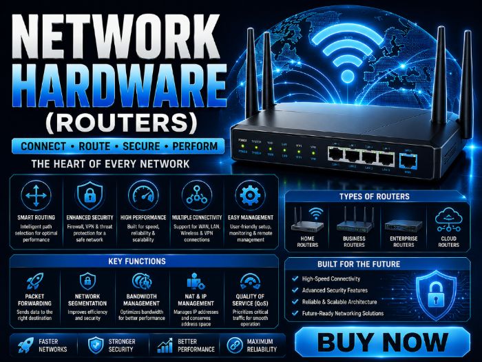 Network Hardware (Routers) | Complete Lesson Pack for Cambridge IGCSE, AS & A-Level Computer Science