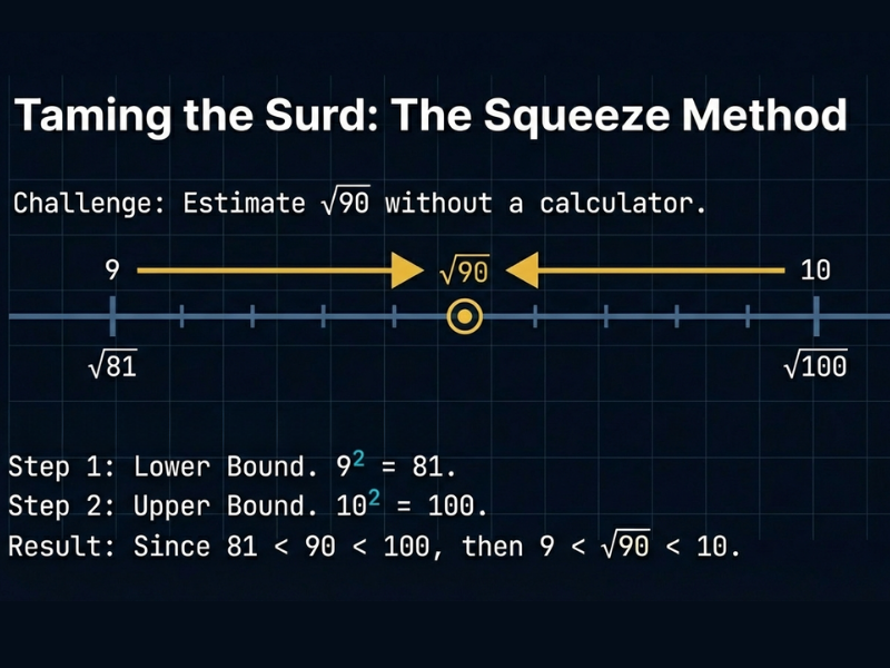 Principles of Irrational Numbers, Standard Form, and Indices