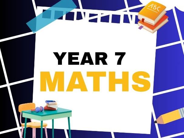 Year 7 First Term Mathematics Lesson Resource