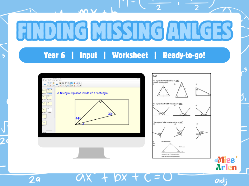 Year 6 Missing Angles Lesson