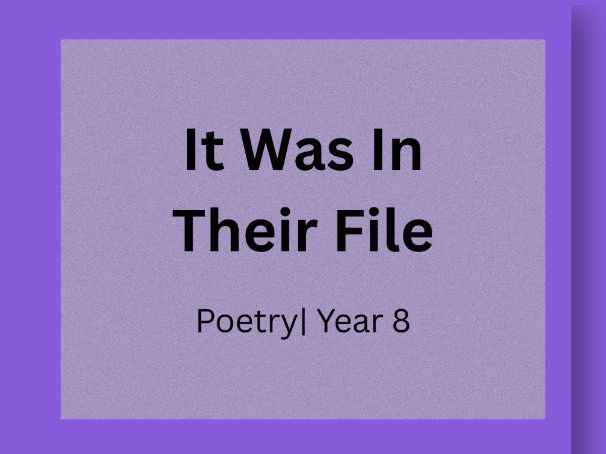 Library of I — Reading & Analysis Lesson | Metaphor & Inference | Year 8 (KS3)