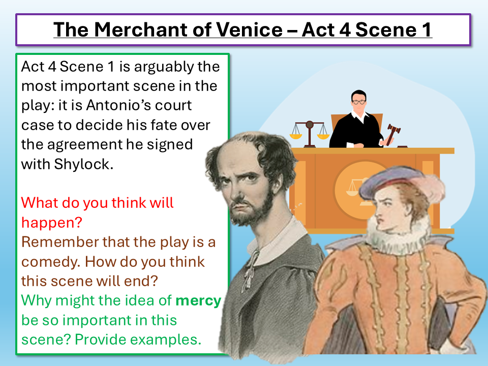 The Merchant of Venice Act 4 Scene 1
