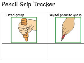 Pencil Grip Tracker
