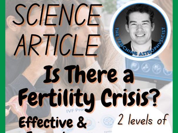 Is There a Fertility Crisis? Biology Reading Comprehension 2 Passage & Questions