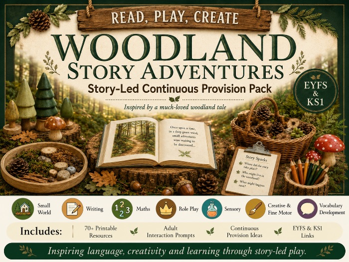 Story-Led Continuous Provision Pack EYFS KS1