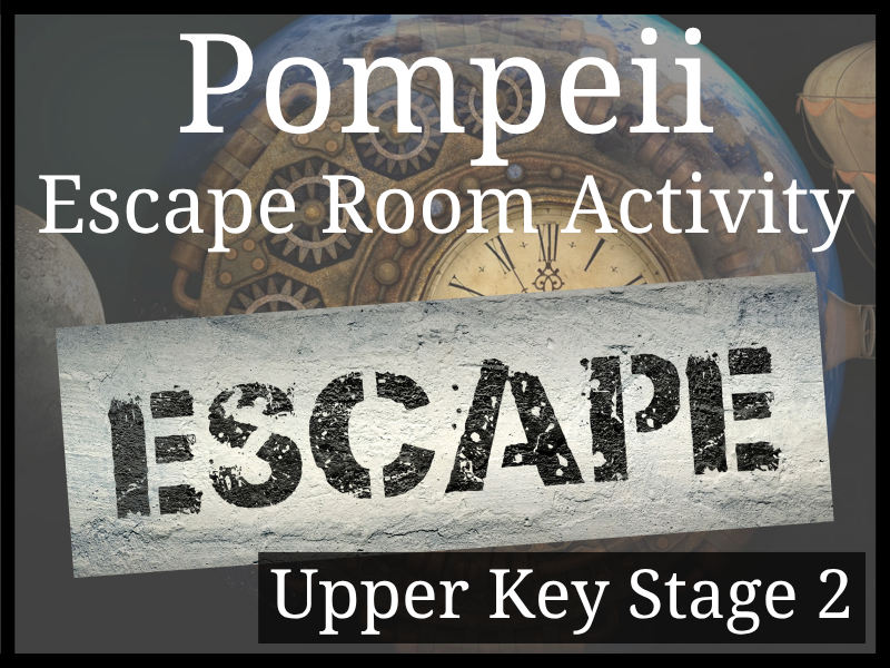 Pompeii Escape Room Activity