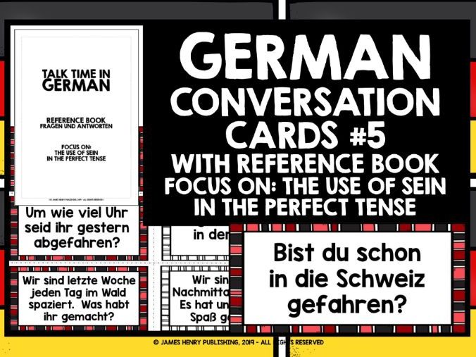 GERMAN SPEAKING PRACTICE #5