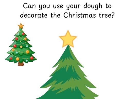 Christmas playdough mats