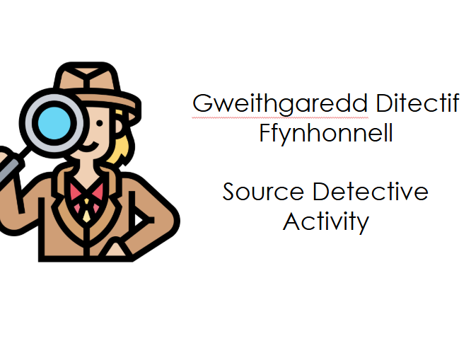 Source Detective Activity
