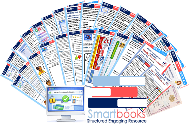 Digital Functional Skills Level One - Module 3- Complete 4.1 – 4.3 BUNDLE