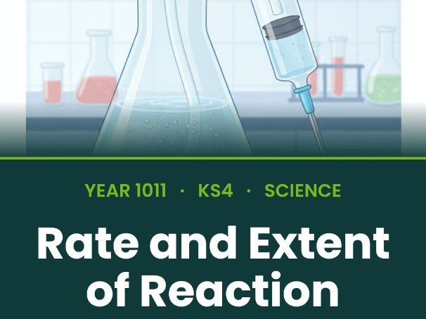 GCSE Chemistry: Rates of Reaction & Equilibrium | Full Unit + RP (AQA)