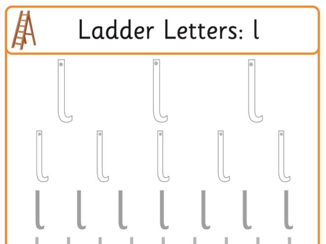 Handwriting - Ladder Letters (Sassoon)