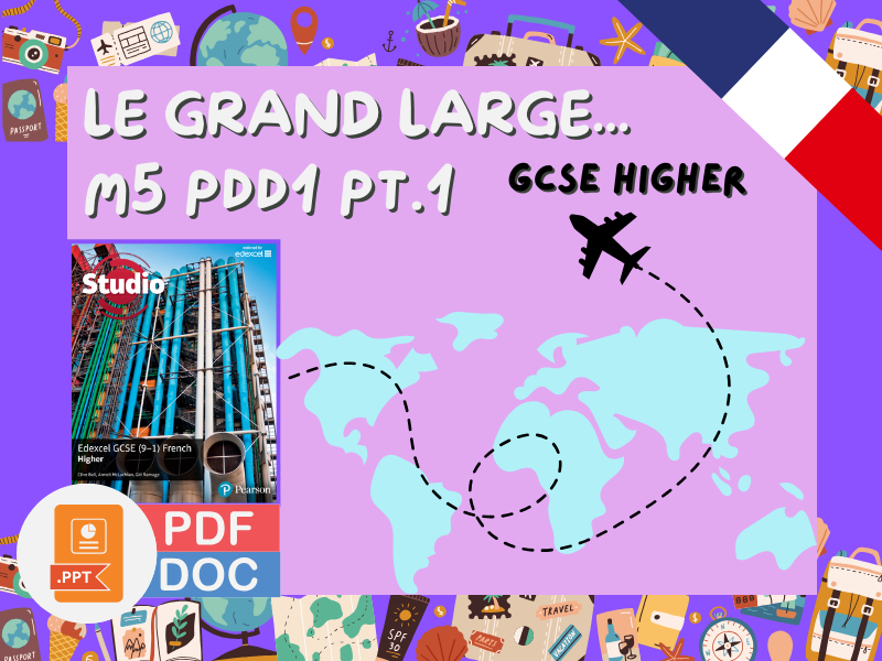 GCSE FRENCH - Studio Higher - Module 5 - Point de depart 1 pt.1 - Le Grand Large