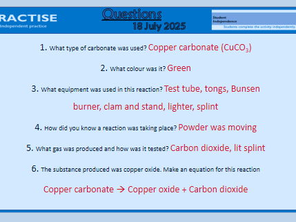 3.4 Thermal Decomposition